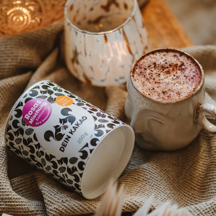 Dein Kakao - Wholesale Hot Cocoa Mix/Kit - Rosa's Blend Organic Chocolate Powder Your Cocoa | vegan5