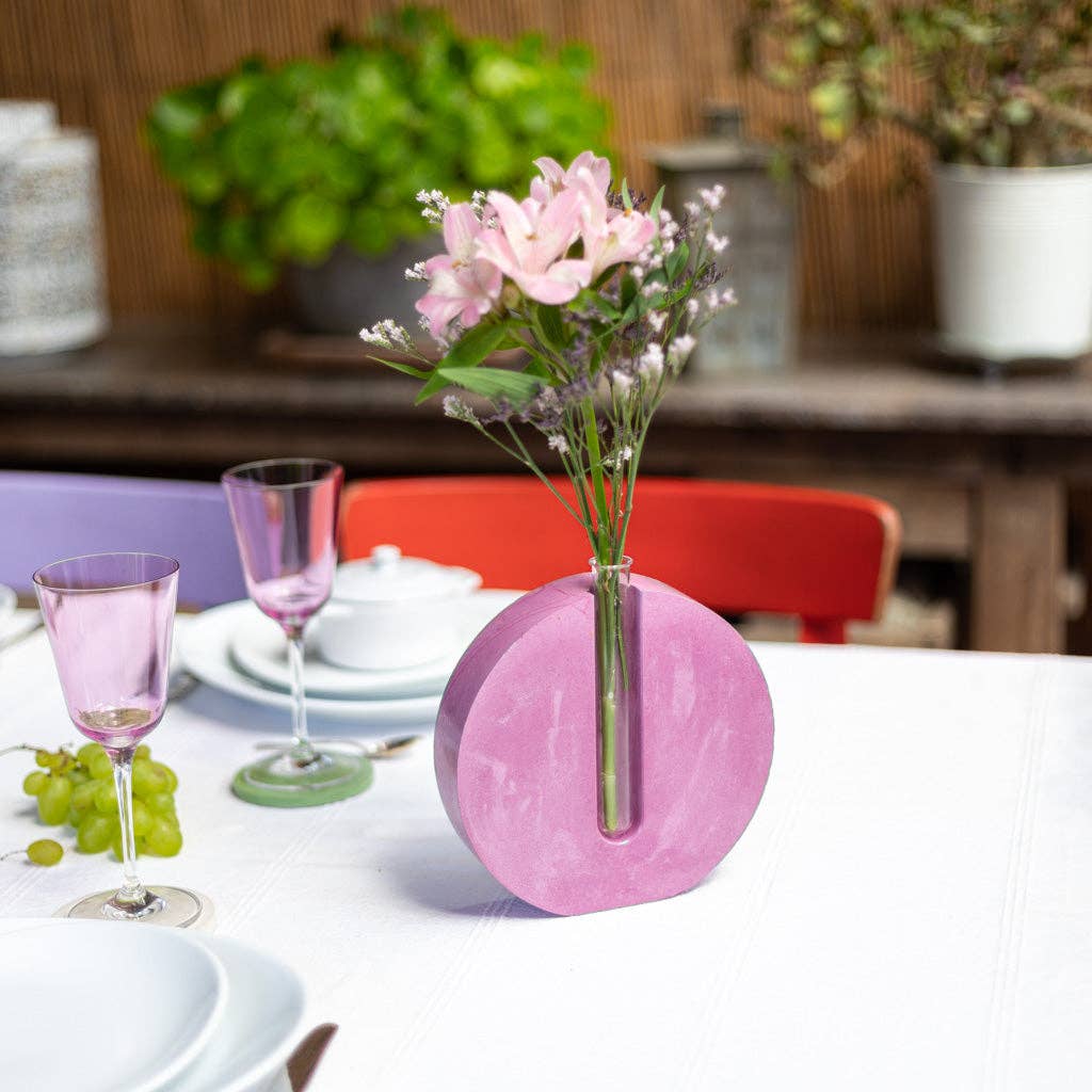 Junny - Wholesale Artificial Flowers - Soliflore - Pink Concrete0