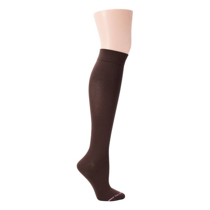 Dr. Motion - Wholesale Socks - Women's - Solid Microfiber Nylon | Knee-High Compression Socks For Women5