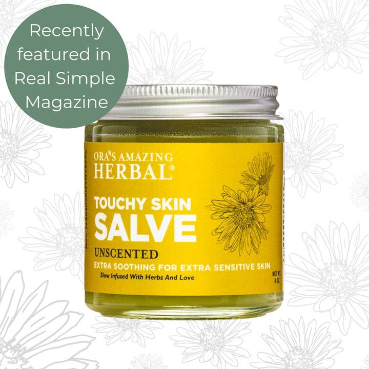 Ora’s Amazing Herbal Natural Skincare – wholesale Läkande salva/balsam/kräm – Touchy Skin Salve, Eksem Cream, 4oz