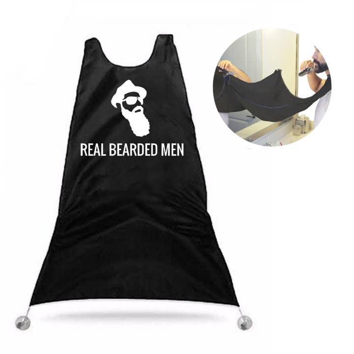Real Bearded - Beard Trimming Apron for wholesale by Real Bearded Men