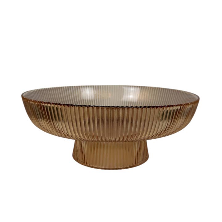 Fruit Bowl Riba - Amber for wholesale by Homexclusive