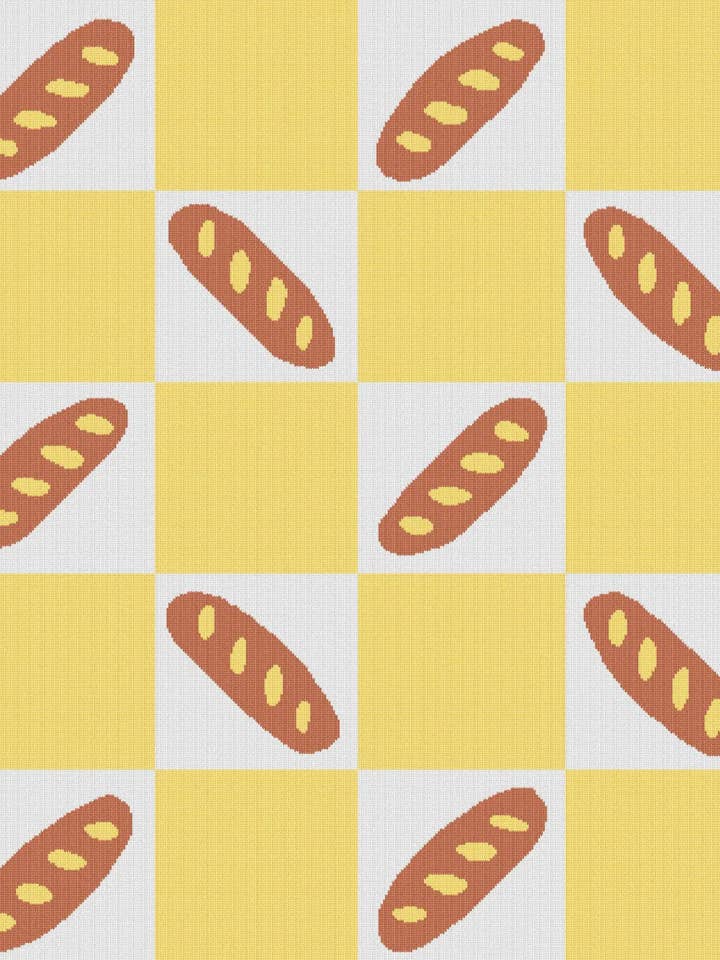 Bread & Butter Knit Midi Blanket for wholesale by Biquette