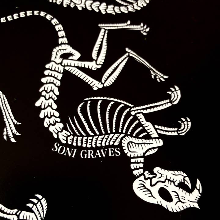Soni Graves - Wholesale Art Print - Rat King Print, Letter Size, Spooky Whimsical & Creepy