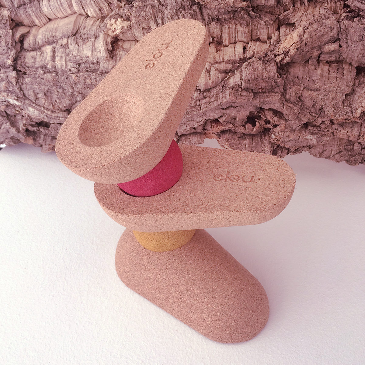 ELOU by Valoris - Wholesale Wood Toy - Kids - Stacking pieces - Children's toy3