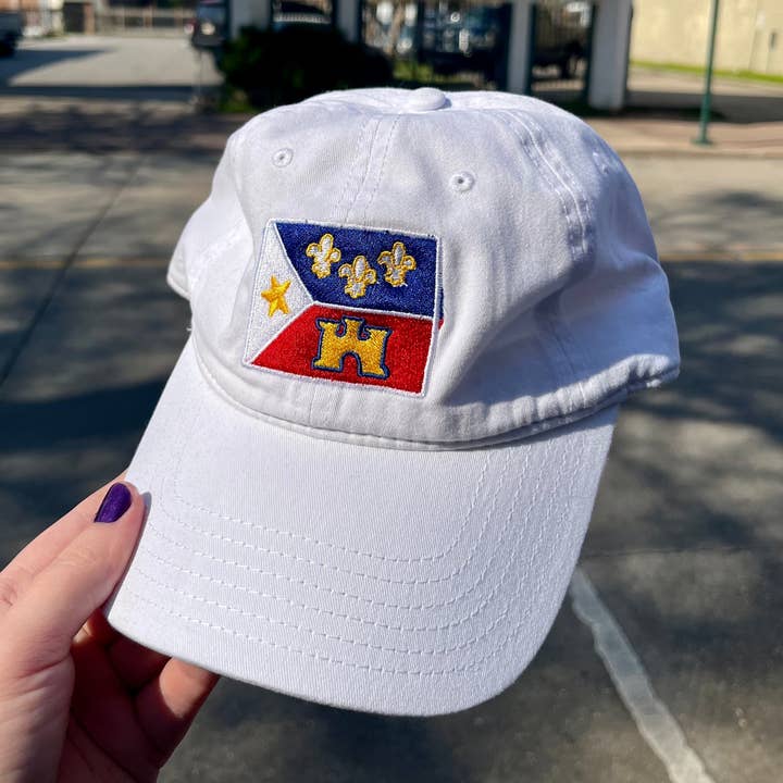 Acadiana Flag Embroidered Hat for wholesale by COLETTE BERNARD