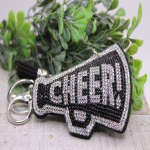 How to Make Cheer Bow Key Chains : Amy's Store LLC