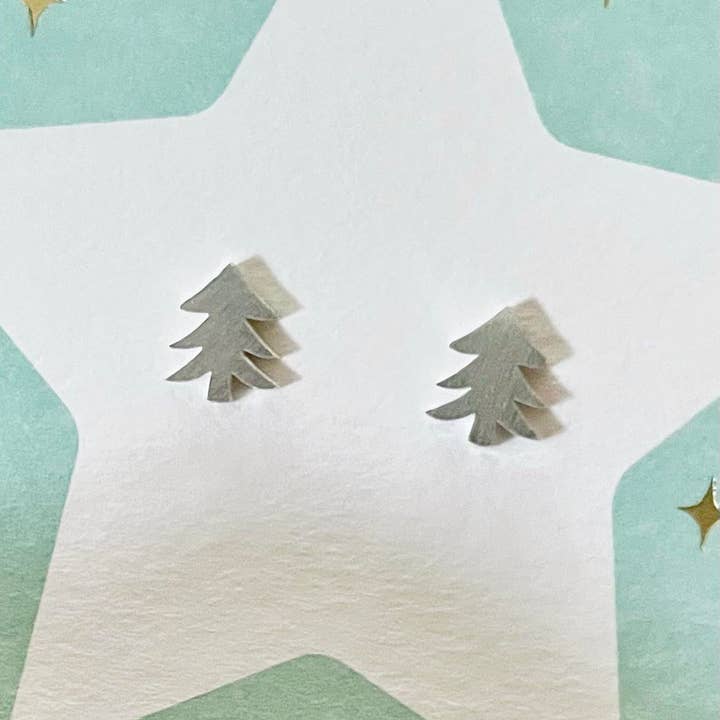 Christmas Edition - Christmas Tree Studs for wholesale by Coral & Mint