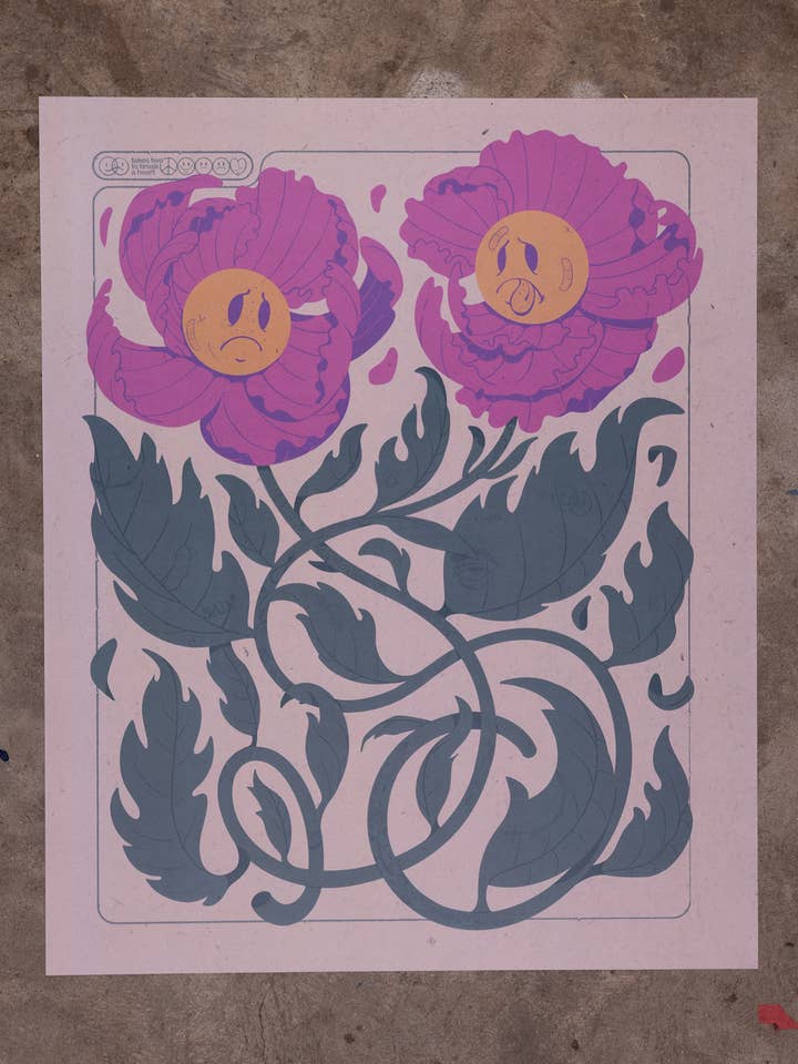 "Takes Two," Large Format Poster for wholesale by Daytime Friends