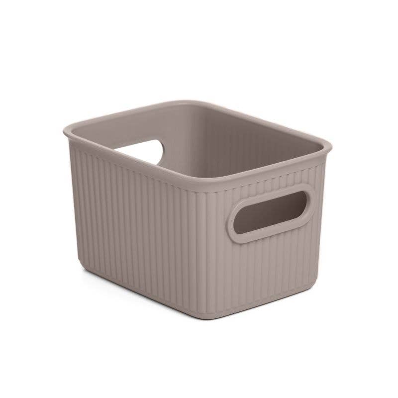Superio Brand - Wholesale Storage Bin - Ribbed Collection Storage and Organizing Bins, 1.5 Liter-CS5