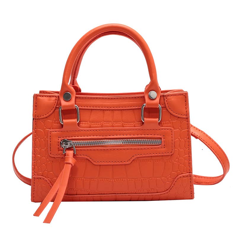 BAGS-2-SLAY - Wholesale Top Handle Bag - Women's - MINI CROC4