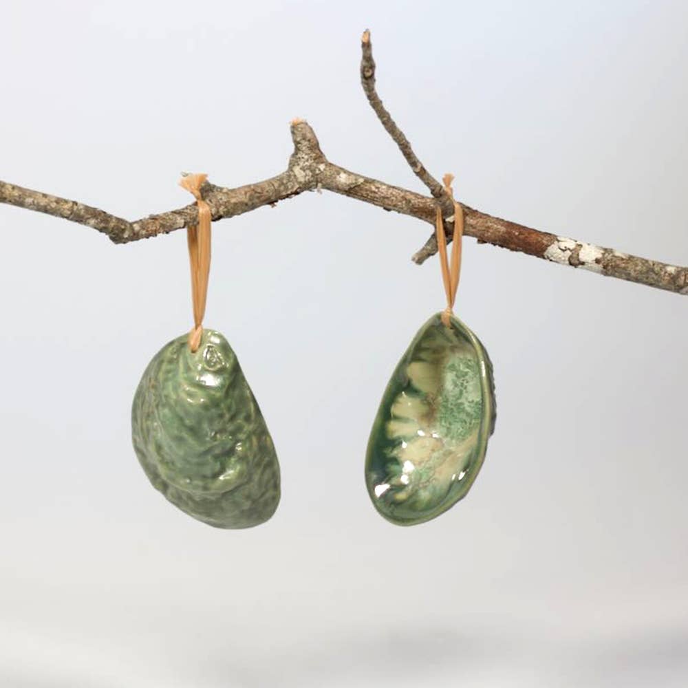 Alison Evans Ceramics - Wholesale Ornament - Oyster Ornament2
