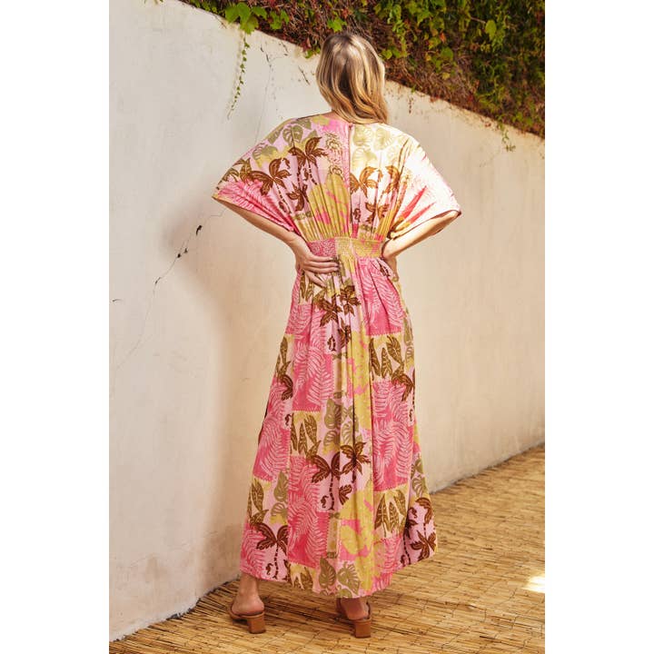 HIBISCUS CRUSH Moon Magic Resort Maxi Dress for wholesale on Faire