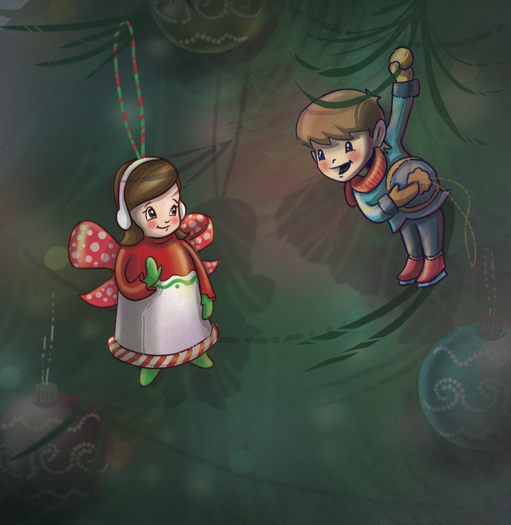 Oliver the Ornament - Wholesale Reference - Oliver the Ornament Meets Belle Hard-Bound Book10
