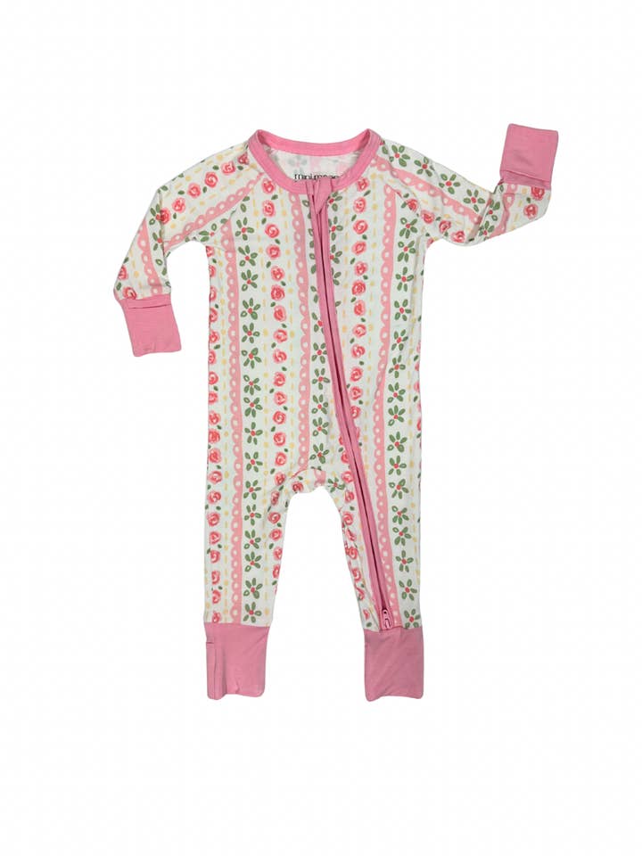 Mini Moon - Wholesale Sleepsuit - Baby - Meadow Dreams - Zipper Footie Pajamas4