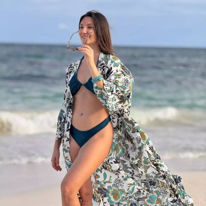 Kimono boho long, Athenea pour la vente par Arena Formentera