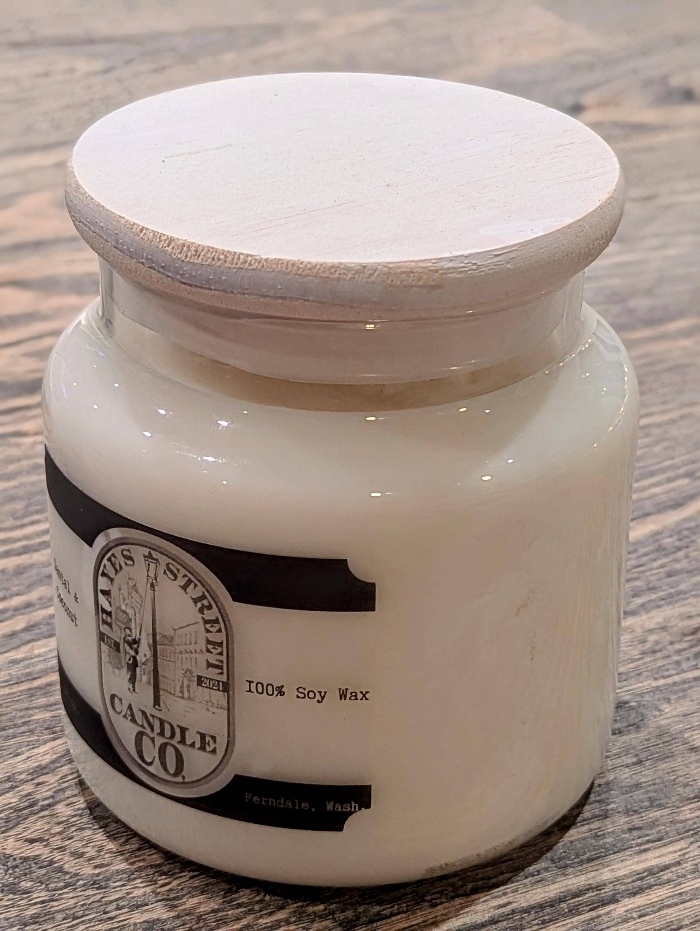 Hayes Street Candle Company - Wholesale Pot/gevulde kaars - Bohemian Rose Sojawas Dubbele Lont Kaars in Apothekerspot6