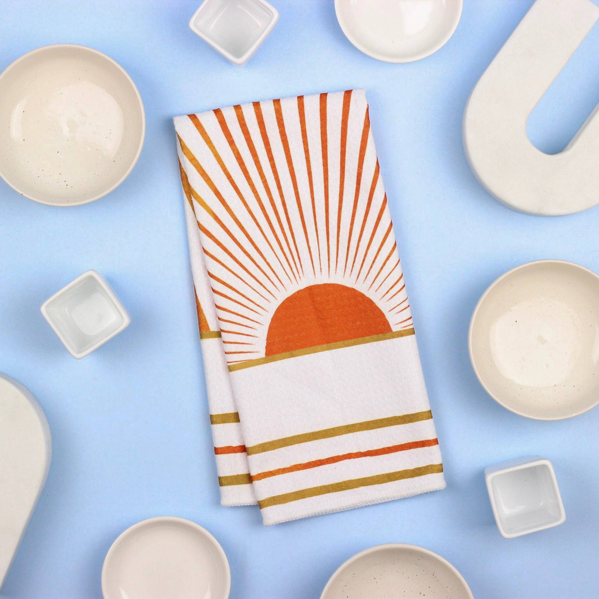 Render Goods - Wholesale Tea towel - Sunrise Dish Towel - 16''x24''1