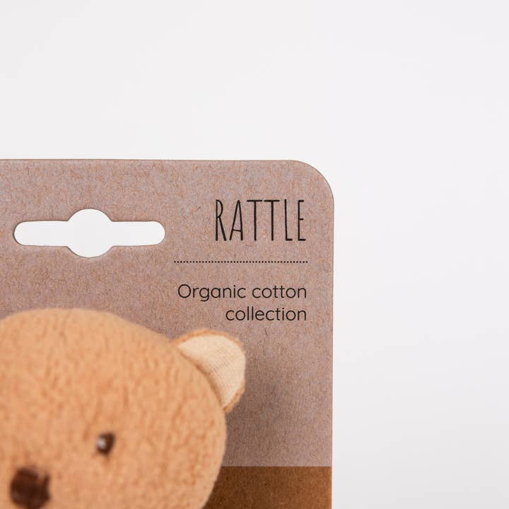 Egmont - Wholesale Handheld Rattle - Baby - Marcel Bear Wood Rattle10