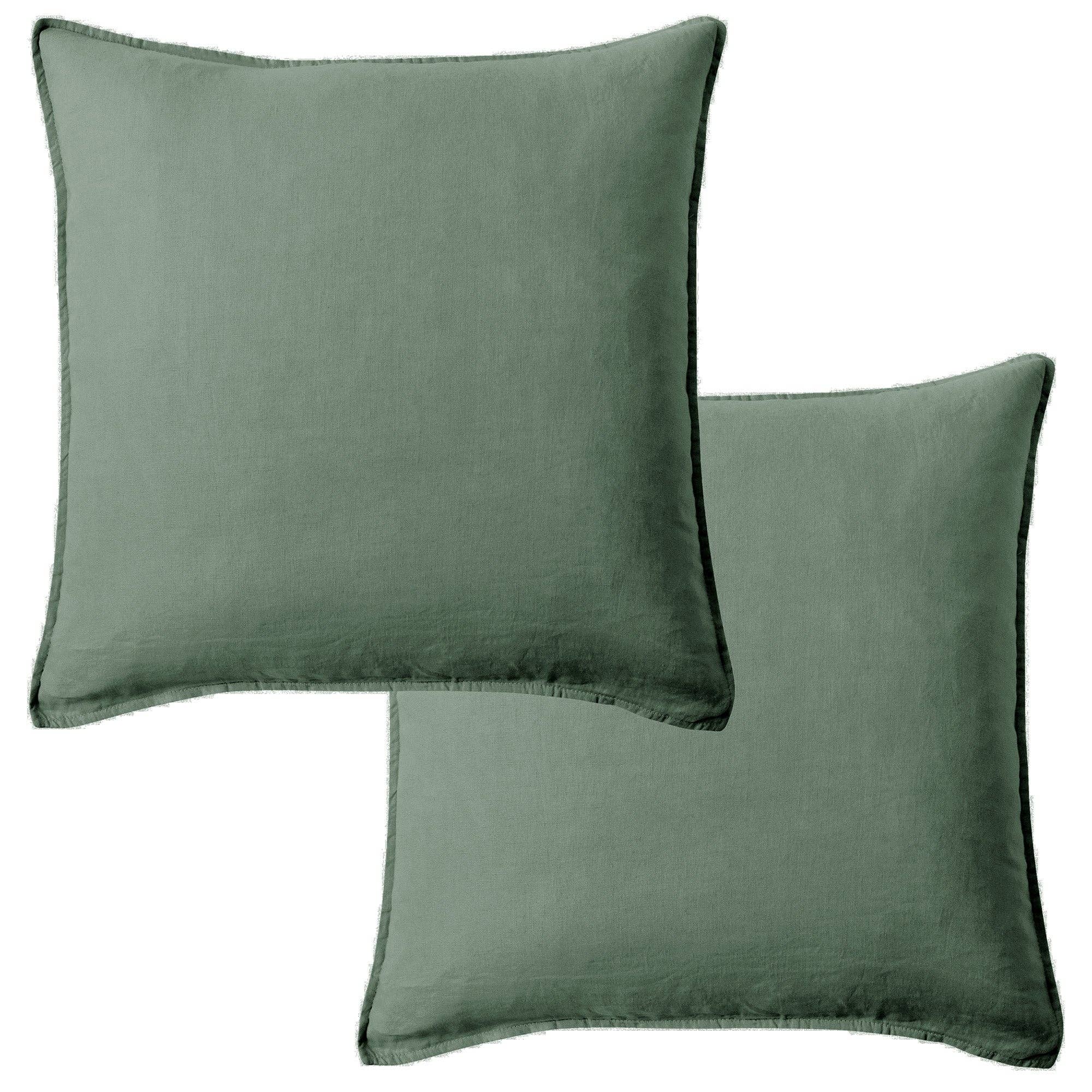 Levtex Home - Wholesale Throw Pillow Cover - French Flax Washed Linen Square Pillow Cover- Set of 227