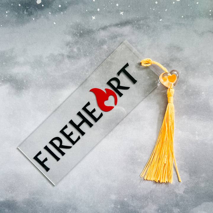 Fireheart - Thone of Glass Acrylic Bookmark with Tassel for wholesale by Love Her Work