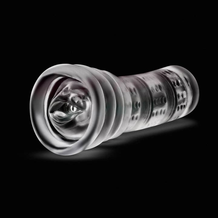 Blush - Wholesale Sex Toy - Rize - Luz - Glow in the Dark Self-Lubricating Stroker Clear