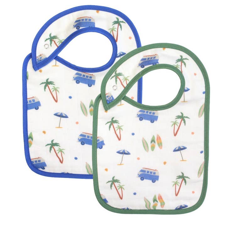 Surfboard Bib Set for wholesale by bamboo little
