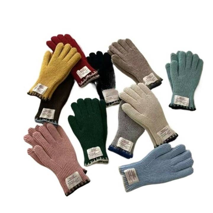 Funkyrel® Atzbranding Limited - Wholesale Gloves - Women's - Gloving - Full-Cover Knitted Gloves - Touchscreen Compatible1