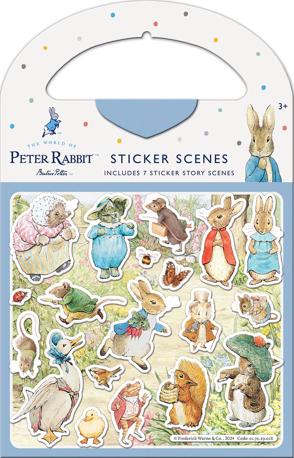 Paper Projects Ltd – wholesale Sticker – Child & baby – Peter Rabbit Sticker Scenes0