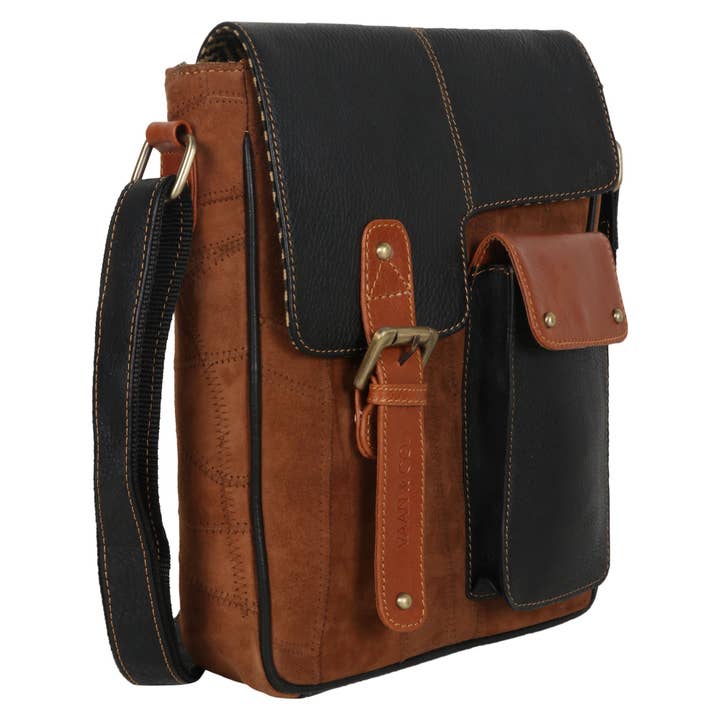 Vaan & Co. - Wholesale Crossbody Bag - Unisex - Blazer Brown Crossbody5