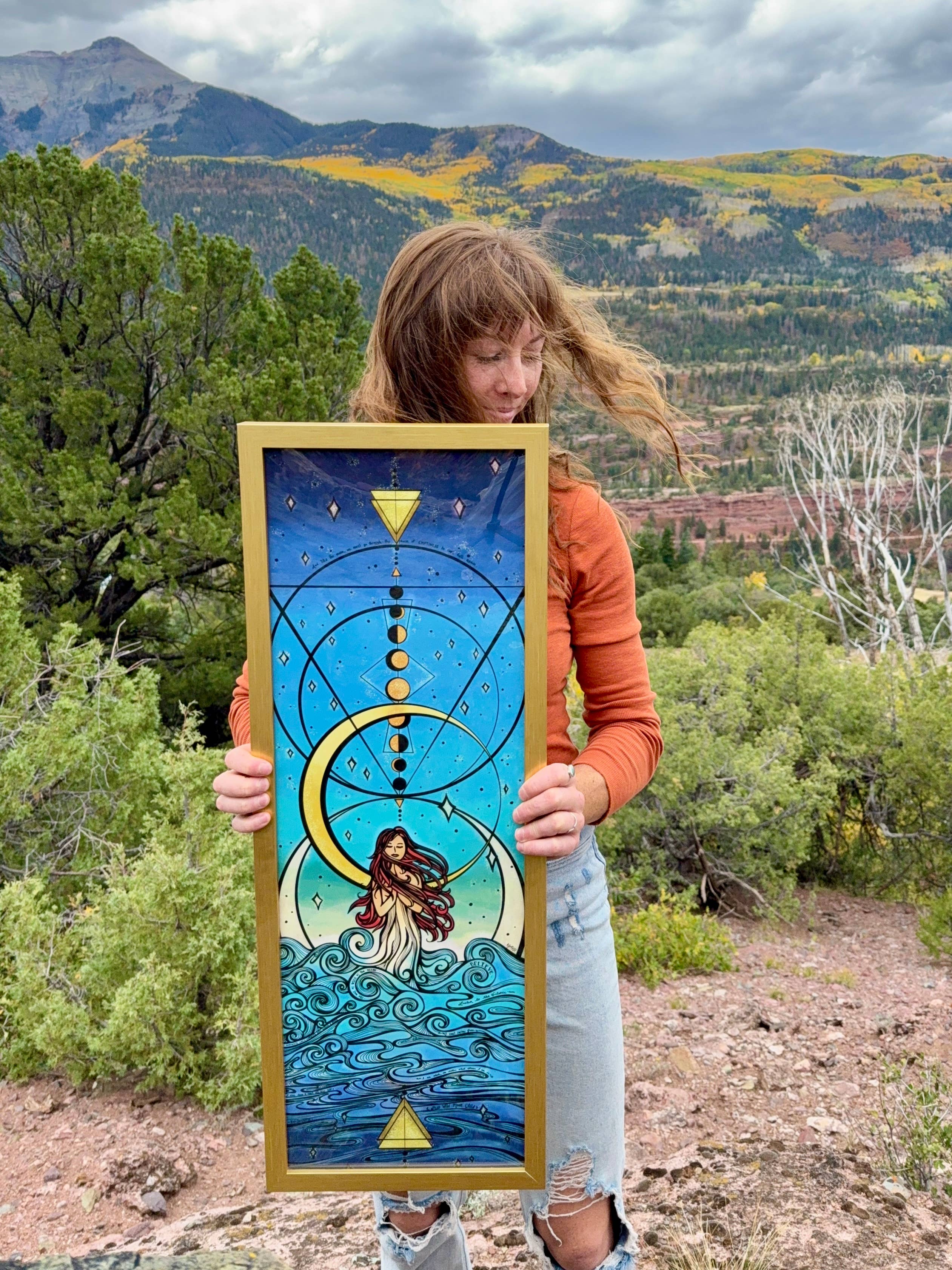 Kylee Firlit Creative - Wholesale Art Print - Moon Goddess Art Print1