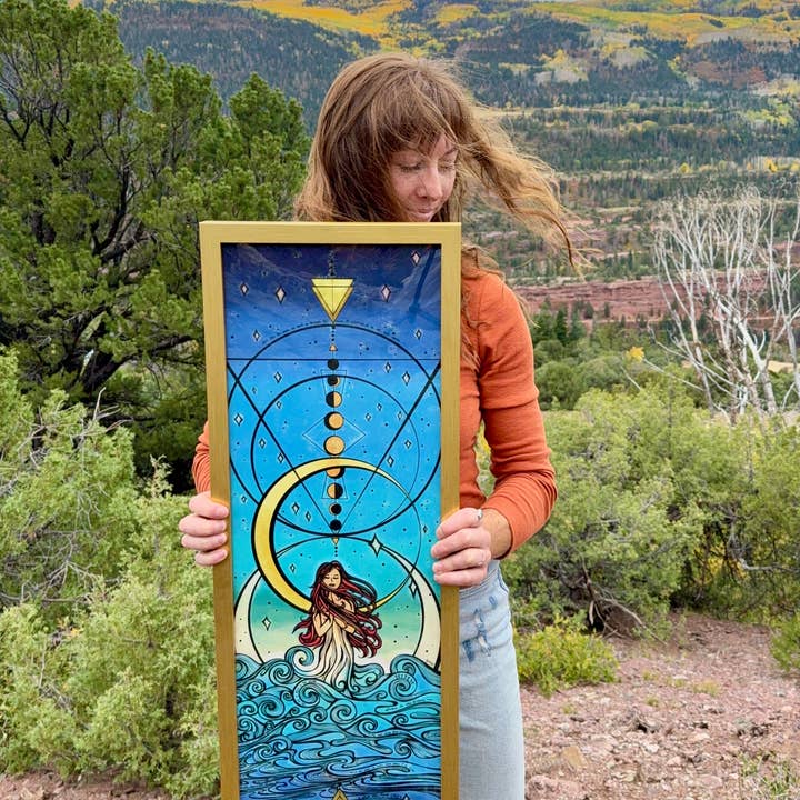 Kylee Firlit Creative - Wholesale Art Print - Moon Goddess Art Print1