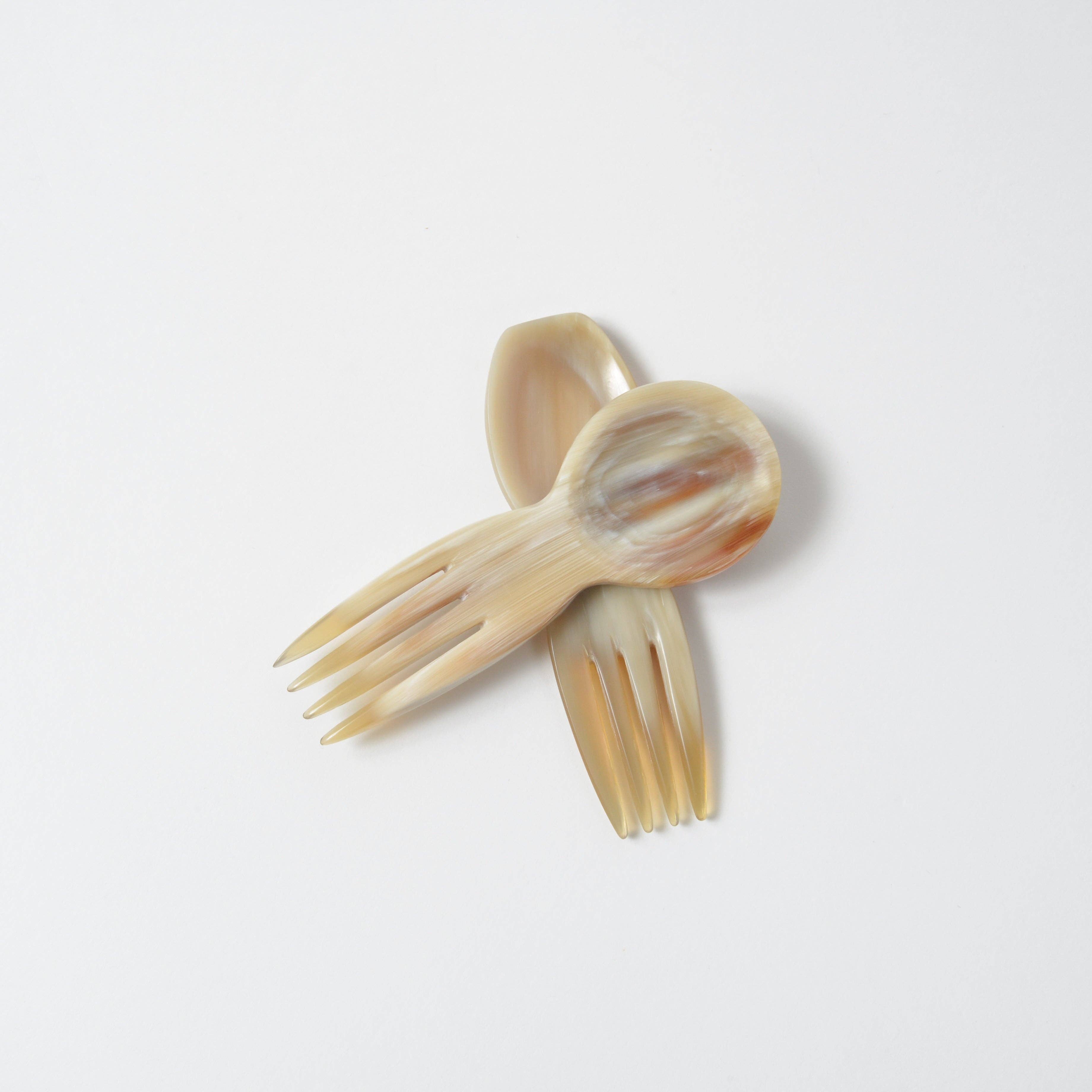 MAADILI COLLECTIVE - Vendita all'ingrosso Cucchiai da cucina - Spork da viaggio Horn5