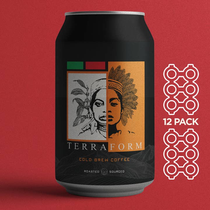 Groothandel in 12 stuks voor wholesale door Terraform Cold Brew