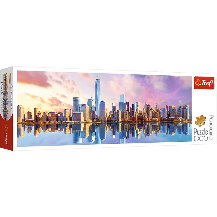1000 Piece Panorama Trefl Jigsaw Puzzles, Manhattan for wholesale by TREFL by Bridge Toys