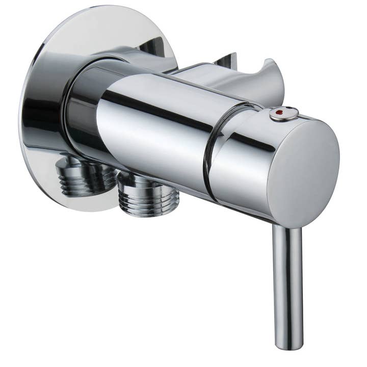 Stilform Handels GmbH - Wholesale Bathroom Accessory Set - Design toilet/bidet hand shower complete set with mini flush-mounted mixer