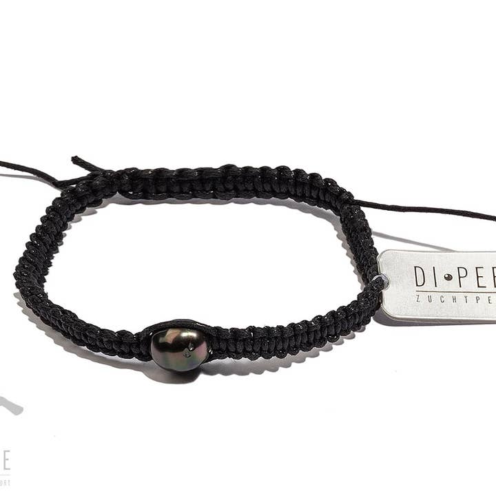 Pärlarmband macramé (tahiti) | 21 cm för wholesale av Di Perle GmbH