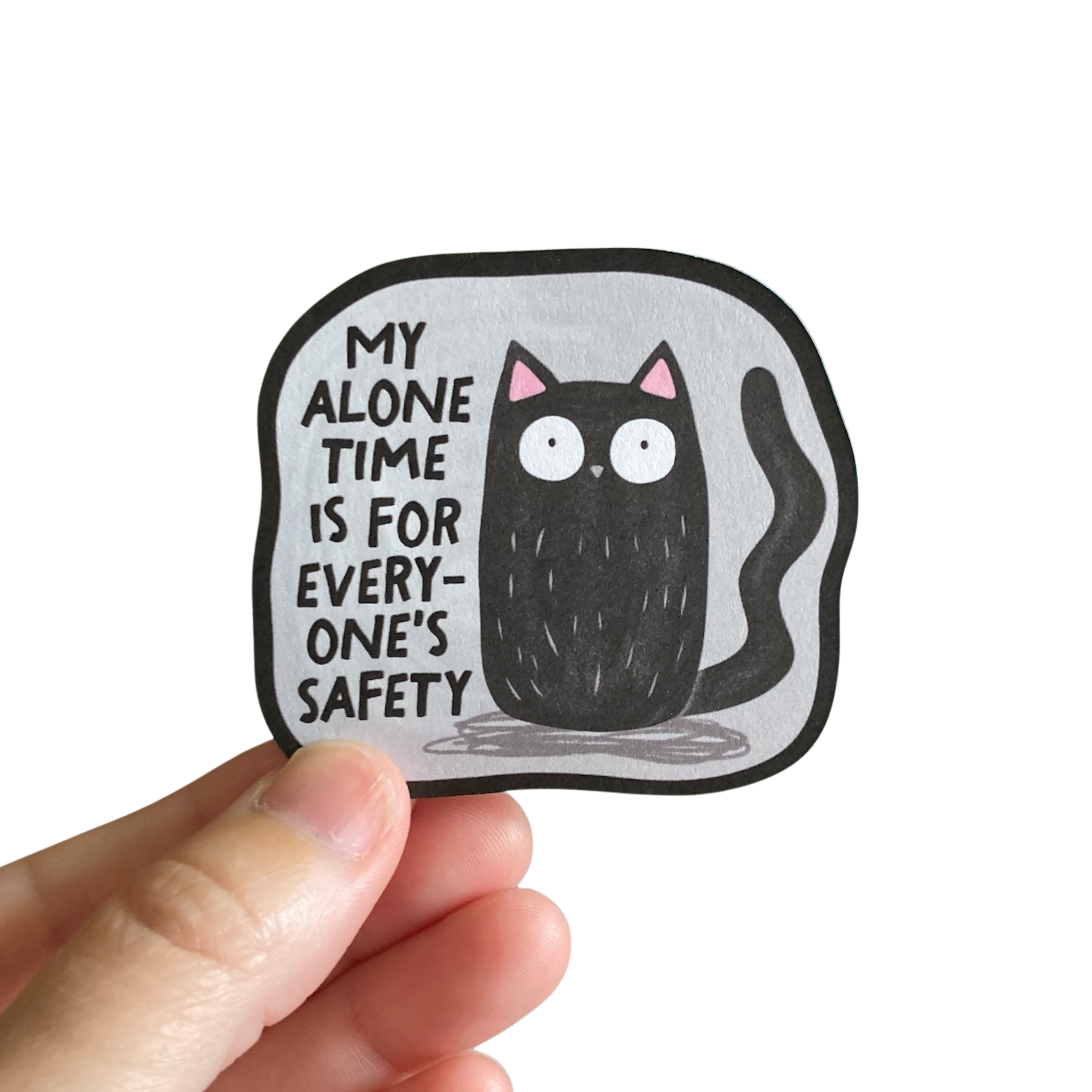 PartyHappier - Wholesale Sticker - My Alone Time Is For Everyone's Safety Vinyl Sticker2