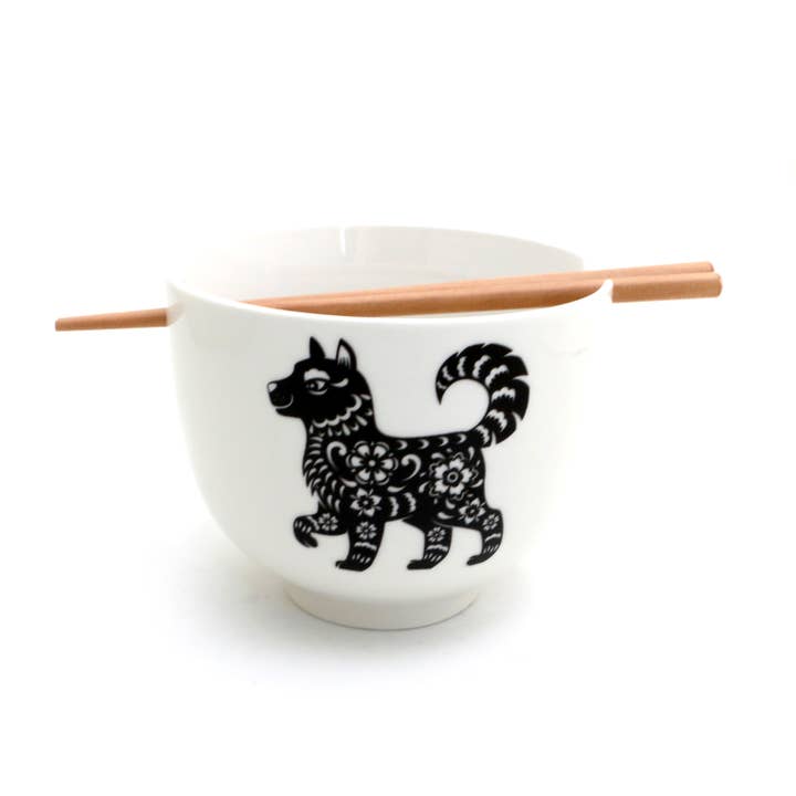 Lenny Mud - Wholesale Bowl - Dog noodle bowl, pho, ramen bowl Chinese Zodiac3