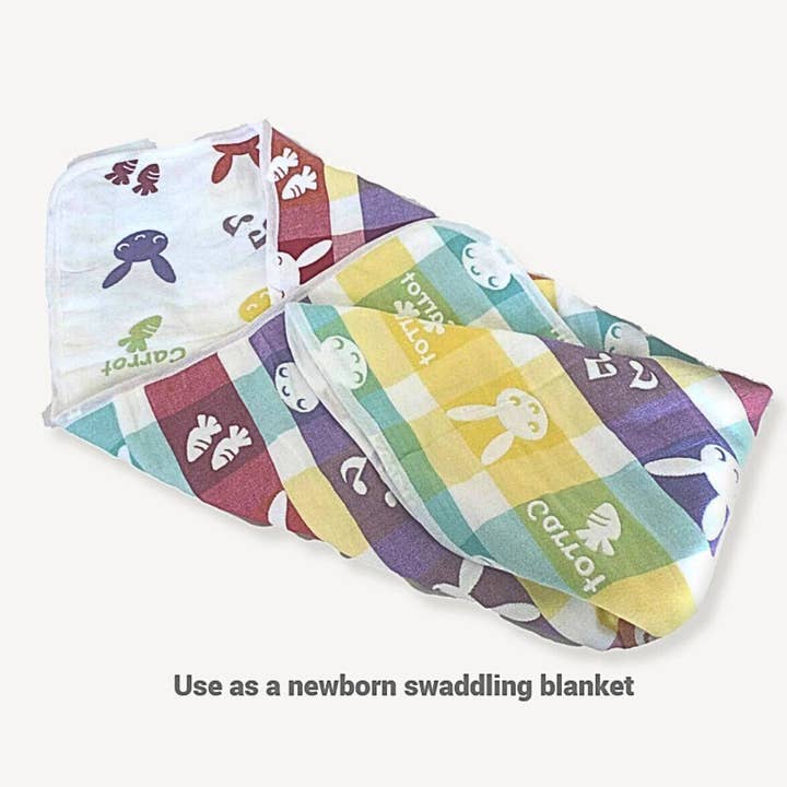KaWaii Baby Diapers - Wholesale Bedding Blanket - Soft Swaddle Receiving Blanket Bed Throw for Newborn Infant