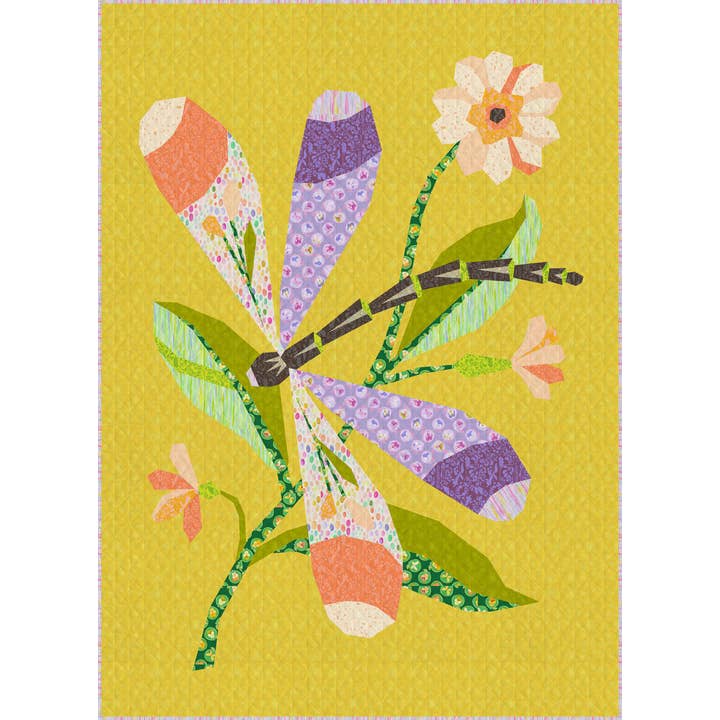 Tamara Kate Design - Wholesale Craft Sewing Kit - The Dragonfly Quilt Pattern1
