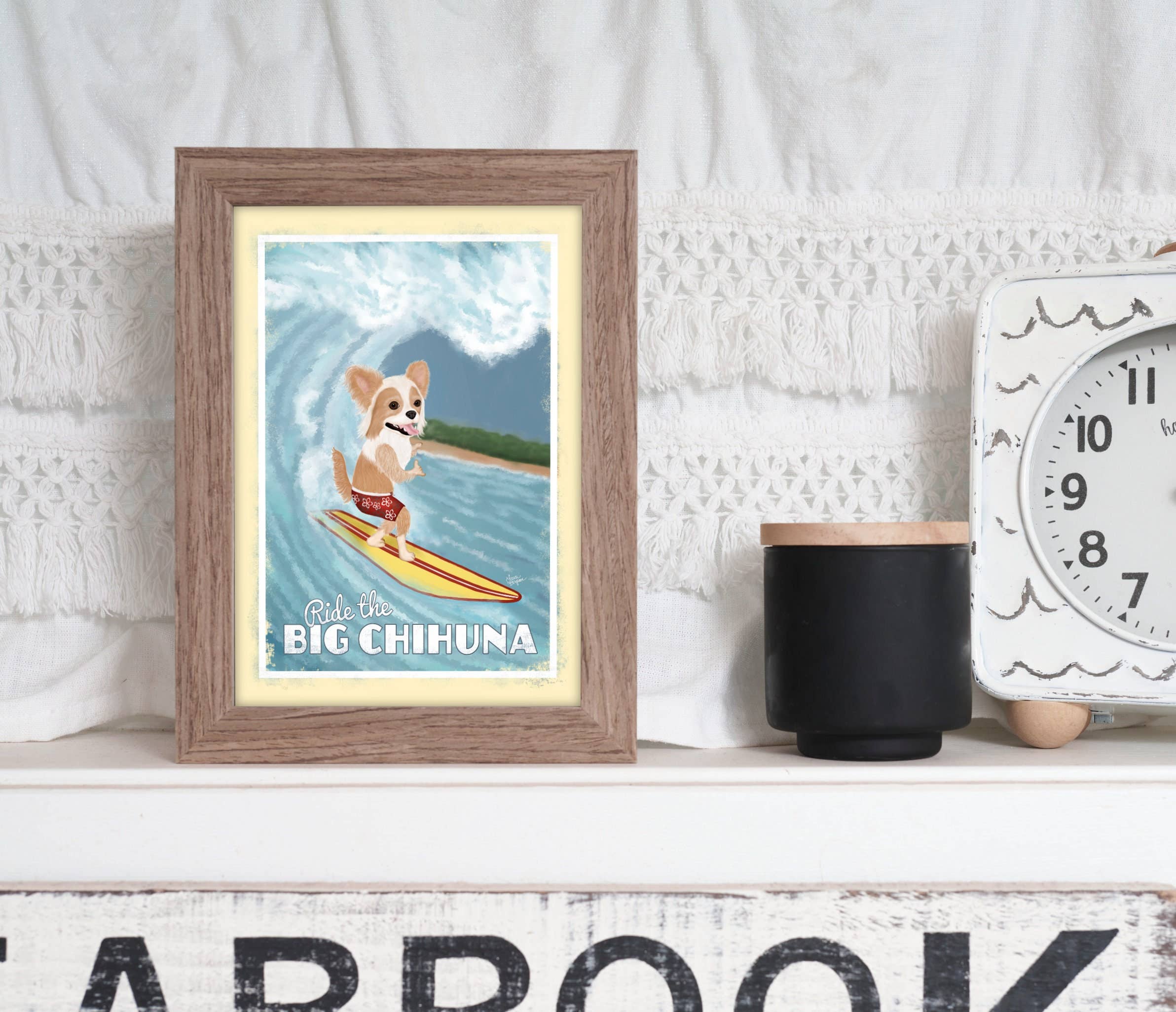 Laura Bergsma Studio – Engroshandel Kunsttryk – Chihuahua Hundekunsttryk, Den store Chihuna5