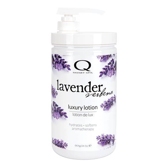 Qtica Smart Spa Lavender Verbena Lotion 34oz for wholesale by Zoya, Qtica, Smart Spa