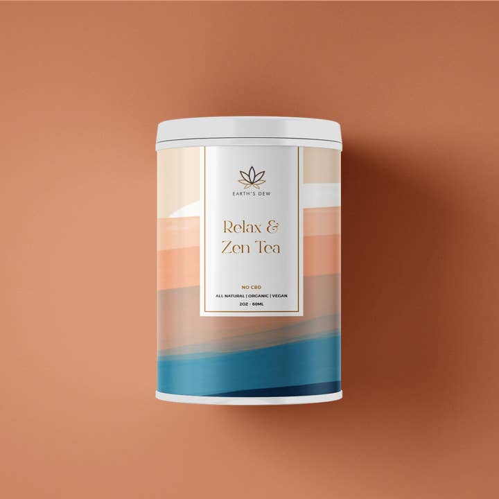 Relax & Zen Tea for wholesale by Earth’s Dew