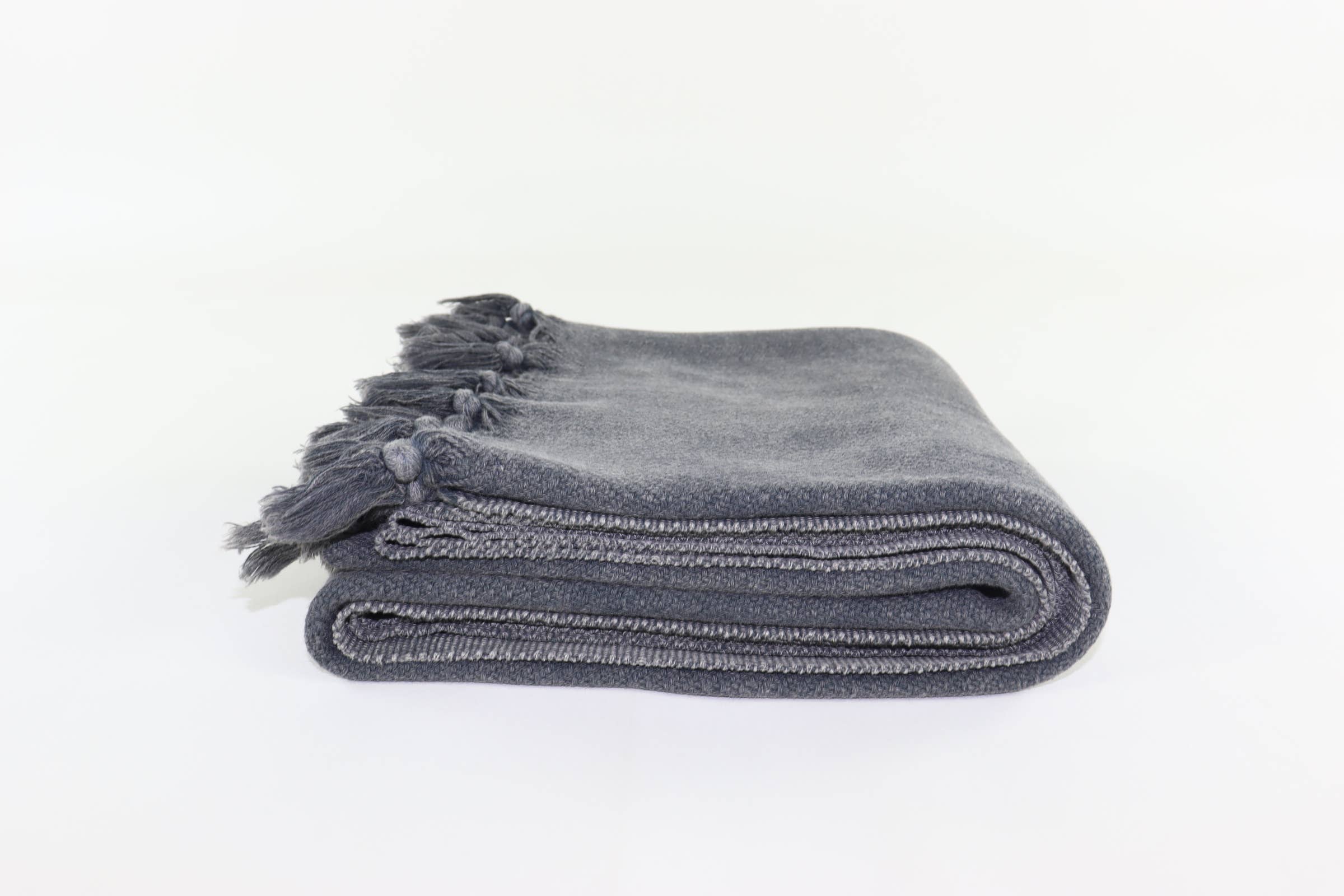 Black Premium Stone Washed Turkish Towel Peshtemal Fouta for wholesale on Faire2