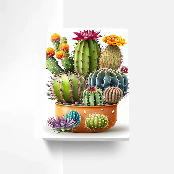 Artistry Rack - Wholesale DIY Craft Kit - Desert Oasis Paint By Number Canvas Kit