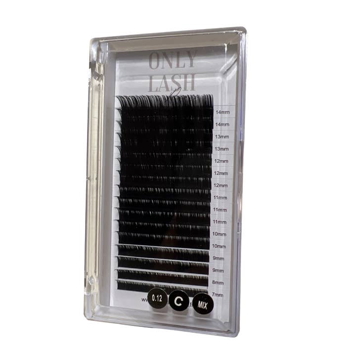Eyelash Extension - Eyelash to Eyelash - Intense Black for wholesale by Only Lash Paris