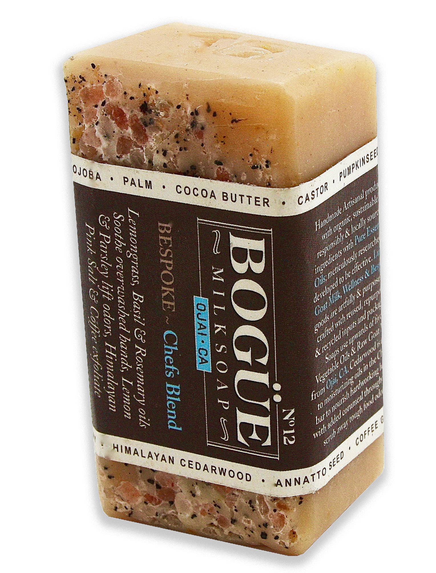 Bogue Milk Soap - Wholesale Bar Soap - No.12 BESPOKE Chefs Blend Goatmilk Soap Gifts1