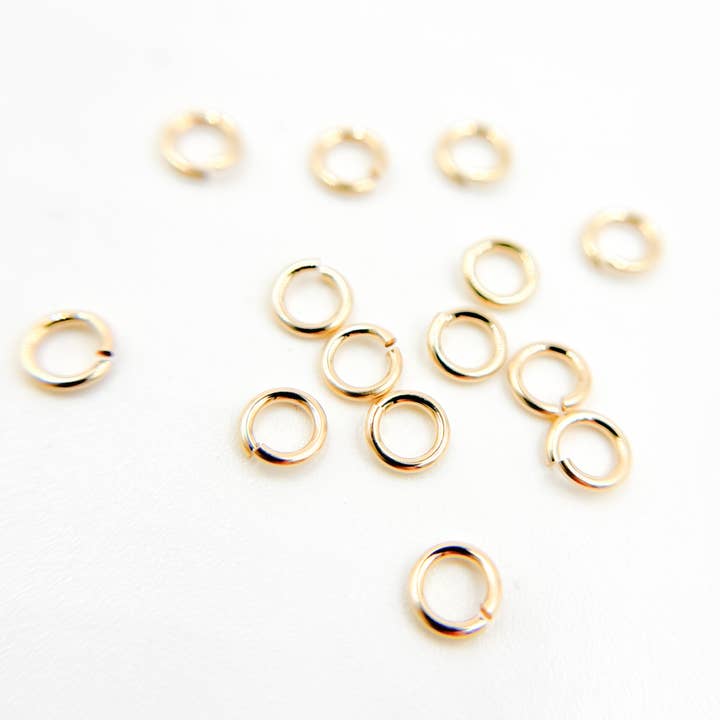 Jewels & Chains - Wholesale Craft Supplies - 22GAGFOPENJR. 22 Gauge Open Gold Filled Jump Ring