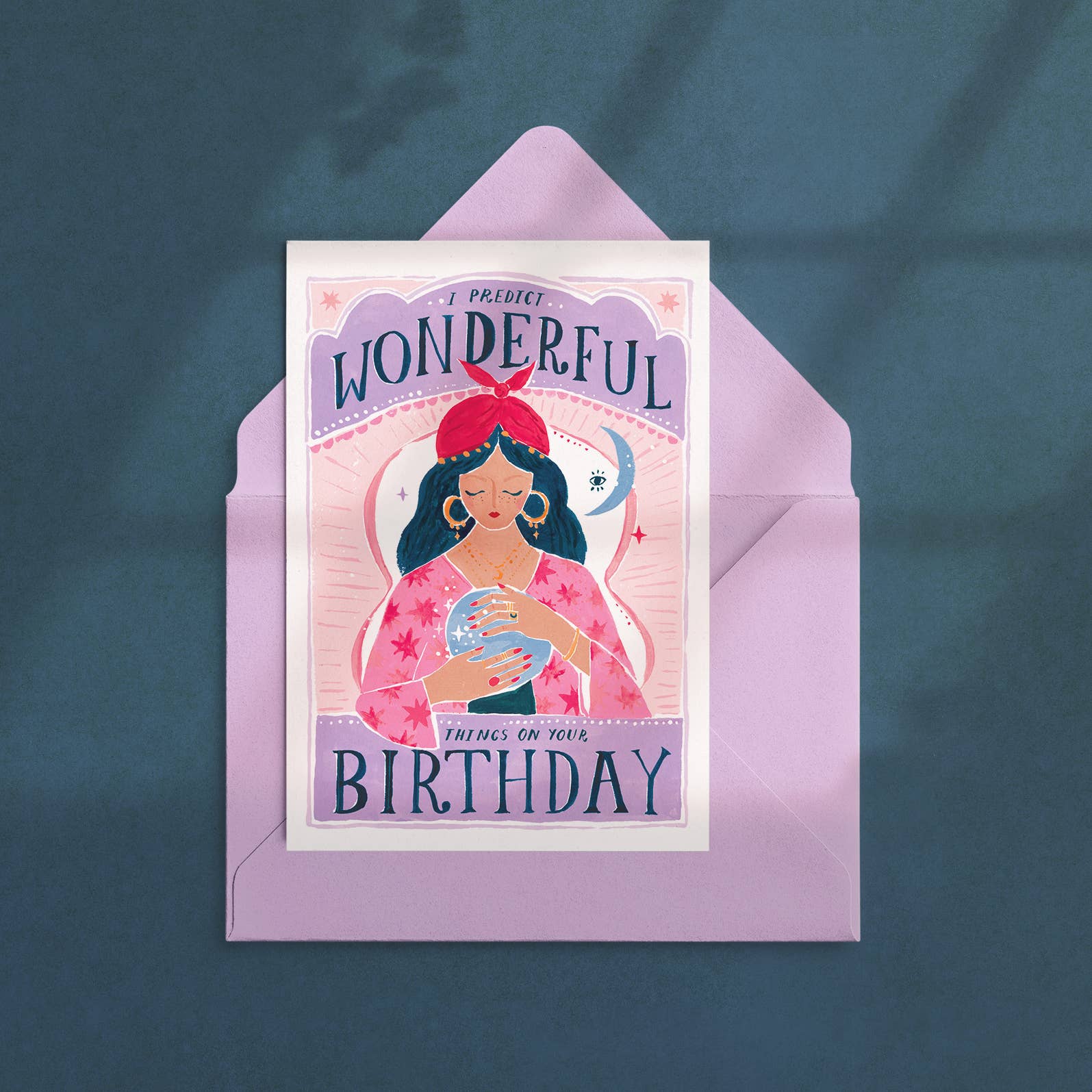 Sister Paper Co. – wholesale Birthday card – Fortune Birthday Card | Crystal Ball Card | Greeting Cards1